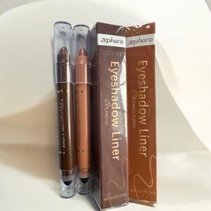 NEW, Unopened Zephoco Champagne and Bronze Eyeshadow Liner Set